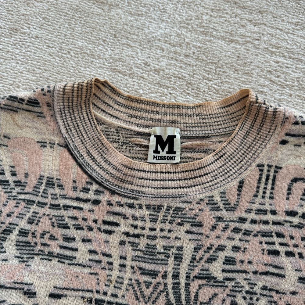 Missoni Patterned Knit Top - Picture 2 of 3